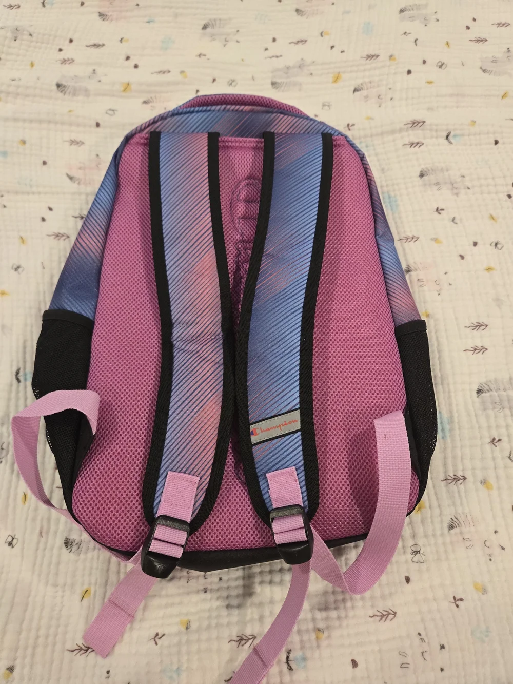 Champion Gradient Pink & Blue Backpack